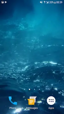 Dolphins Underwater Video Live Wallpaper android App screenshot 1